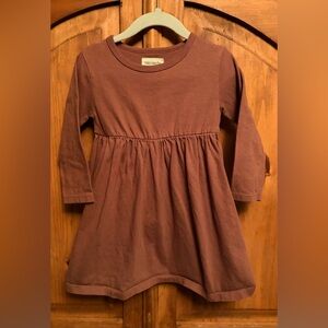 Mini Mioche Brown Long Sleeve Dress